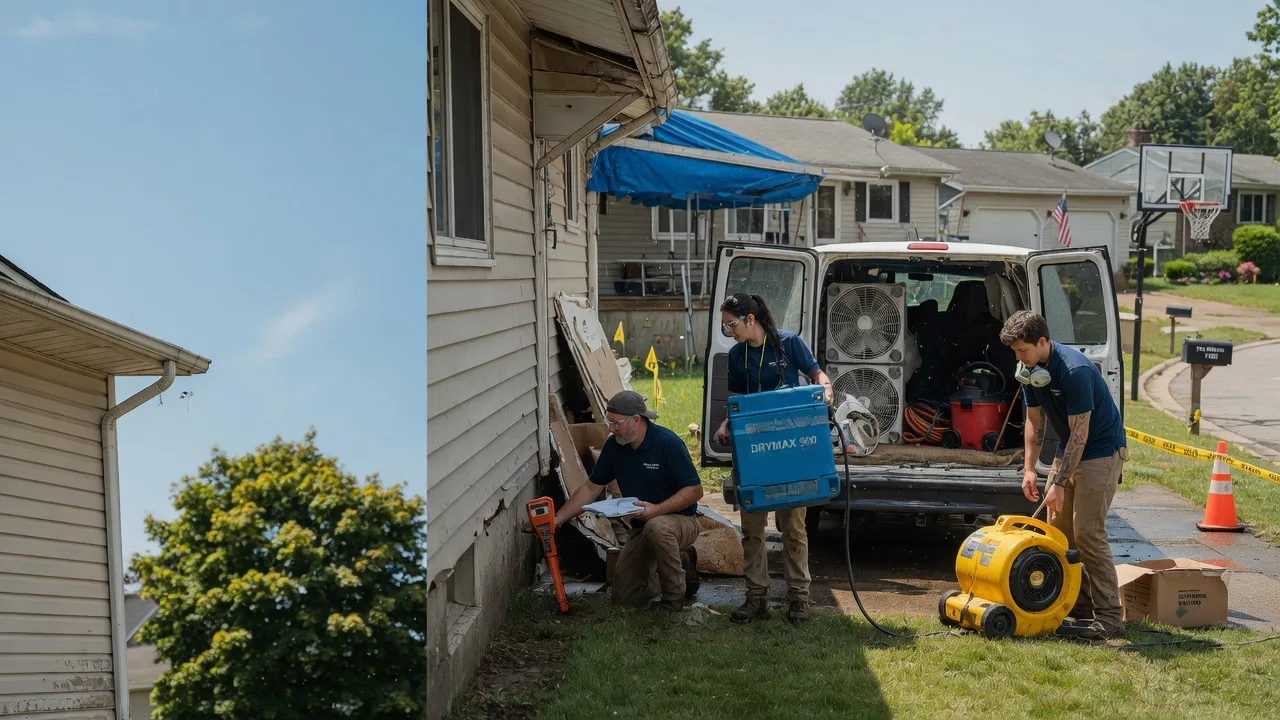 Ceiling Leak Cleanup in Penn Run, PA near me